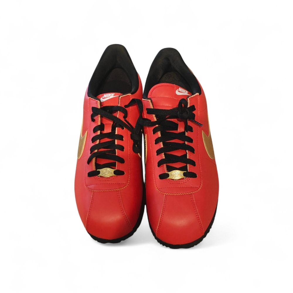 Nike Red and Gold Men's Sneakers